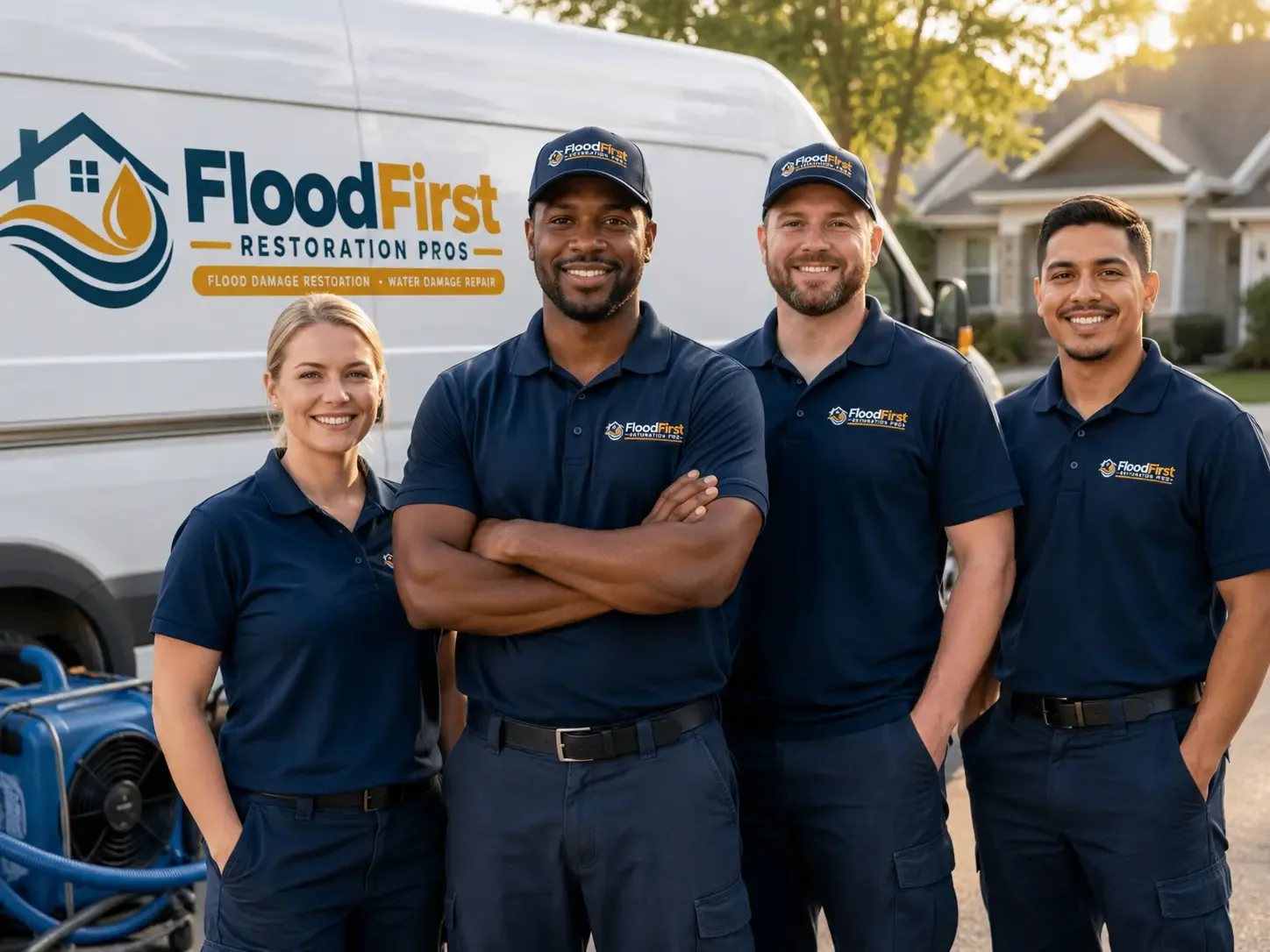 Flood Damage Restoration company in Lopeno, TX